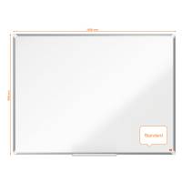 Lavagna bianca magnetica Premium Plus - 90 x 120 cm - Nobo - 1915156 - 5028252608282 - DMwebShop - 3