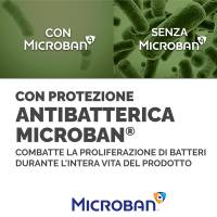 Mousepad con poggiapolsi in FoamFusion Microban PlusTouch - nero - Fellowes - 9252003 - 43859718917 - DMwebShop - 2