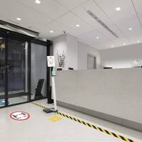 Nastro adesivo DURALINE STRONG 50/05 1043 - 50 mm x 15 mt - rimovibile - giallo-nero - Durable - 1043-130 - 4005546727295 - DMwebShop - 2