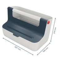 Cassetta portaoggetti con maniglia Cosy - grigio - Leitz - 61250089 - 4002432126217 - DMwebShop - 3