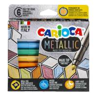 Expo da banco - assortimento Metallic - Carioca - 53249/XMAS - 8003511616854 - DMwebShop - 2