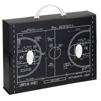 Valigetta polionda Sport 27 x 37,5 cm dorso 8 cm fantasie assortite - 23187 - 2