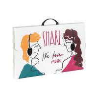 Valigetta polionda Smart 36,5 x 56,5 cm dorso 5,5 cm fantasie assortite - 23185 - 1