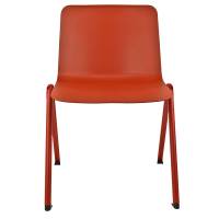 Seduta attesa Plus - senza braccioli - rosso - conf. 2 pezzi - Unisit - PLVPBR ROSSO - DMwebShop - 1