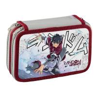 Astuccio 3 Zip Manga - 13 x 20 x 7,5 cm - fantasie assortite - conf. 12 pezzi - Favorit - 400184012 - 8006779051146 - DMwebShop - 6