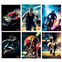 Maxiquaderno Sport fantasia A4,40,2 fogli 80 gr 4 mm - 25406 - 2