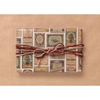 Carta regalo - kraft - Natura - 70 x 100 cm - scatola 100 fogli - Rex Sadoch - N4400GEN - 8006715220841 - DMwebShop - 1