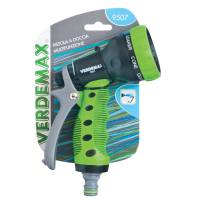 Pistola a doccia per irrigazione - in plastica - 7 getti - Verdemax - 9507 - 8015358095075 - DMwebShop - 1