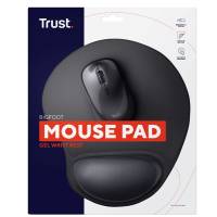Tappetino mouse BigFoot - nero - Trust - 16977 - 8713439169775 - DMwebShop - 2