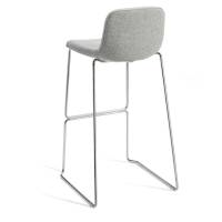 Sgabello Tosca - in schiuma e tessuto - grigio chiaro - Unisit - TOS/LI - 8050043746351 - DMwebShop - 1