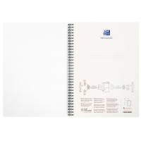 Maxiquaderno Rec'up - spiralato - A4 - 5 mm - 90 gr - 180 fogli - colori assortiti - conf. 5 pezzi - Oxford - 400154143 - 3020120178332 - DMwebShop - 4