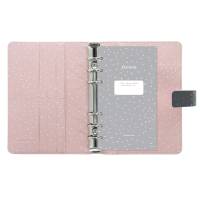 Organiser Confetti - f.to A5 - 233 x 217 x 46 mm - con cinturino - nero - Filofax - 22-028743 - 5059145473939 - DMwebShop - 2