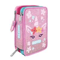 Astuccio 3 zip Candy collection - 19,5 x 7,5 x 12,9 cm - tessuto - fantasie assortite - Giotto - F954000 - 8000825057793 - DMwebShop - 3