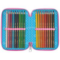 Astuccio 3 zip Candy collection - 19,5 x 7,5 x 12,9 cm - tessuto - fantasie assortite - Giotto - F954000 - 8000825057793 - DMwebShop - 4