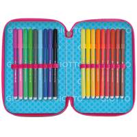 Astuccio 3 zip Candy collection - 19,5 x 7,5 x 12,9 cm - tessuto - fantasie assortite - Giotto - F954000 - 8000825057793 - DMwebShop - 6