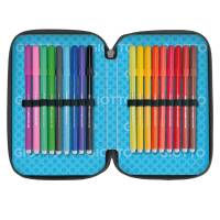 Astuccio 3 zip Young Street collection - 19,5 x 7,5 x 12,9 cm - PL - fantasie assortite - Giotto - F953900 - 8000825057762 - DMwebShop - 5