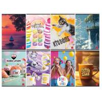 Maxiquaderno assortimento Ragazza A4,1 rigo 42 fogli 80 gr - 25775 - 2