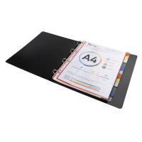 Separatore neutro a 12 tacche - PPL - colori assortiti - A4 Maxi - conf. 50 pezzi - Exacompta - 93H - 3141870000930 - DMwebShop - 2