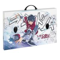 Valigetta Polionda Manga 36,5 x 56,5 cm dorso 5,5 cm fantasie assortite - 26043 - 2