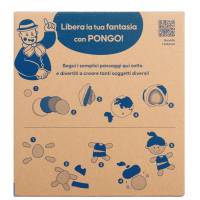 Pasta Pongo panetto 350 gr - colori assortiti - conf. 12 pezzi - Giotto - F603600 - 8000144008452 - DMwebShop - 3