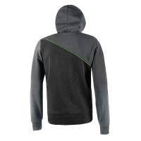 Felpa Jupiter - con cappuccio - taglia XL - grigio-verde - U-power - EY212AG-XL - 8033546464069 - DMwebShop - 1