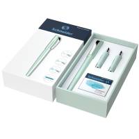 Set penna stilografica Callissima - 3 punte intercambiabili incluse - fusto verde menta - Schneider - P143811 - 4004675148131 - DMwebShop - 2
