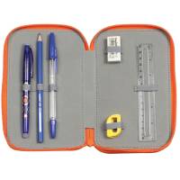 Astuccio 3 zip - 13 x 20 x 7,5 cm - colori e fantasie assortiti - conf. 6 pezzi - Carioca - 42807 - 8003511214449 - DMwebShop - 4