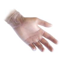 Guanti in vinile R36 - senza polvere - tg L - bianco - conf. 100 pezzi - Reflexx - R36/L(9) - 8032891631454 - DMwebShop - 1