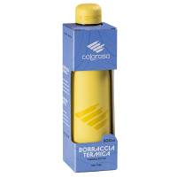 Borraccia termica Pastel - 500 ml - acciaio inox - colori assortiti - Colorosa - 3601BR - 8004428063700 - DMwebShop - 1