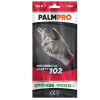 Guanti mechanical Safety Palmpro 102 - taglia L - grigio - Icoguanti - NPU102/L(8) - 8005830001830 - DMwebShop - 1