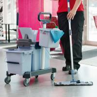 Carrello con barra UltraSpeed Pro Doppio - per pulizie - 62 x 38 x 85 cm - Vileda - 147200 - 34023103169266 - DMwebShop - 2