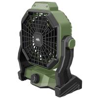 Ventilatore portatile da campeggio con luce LED diametro 12 cm 25,5 x 21 x 11,5 cm Melchioni Family 118620051 - 29564 - 1