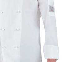 Giacca da cuoco Adriano - a manica lunga - taglia XL - bianco - Giblor's - Q8G00183-C01-XL - 8056149337639 - DMwebShop - 2