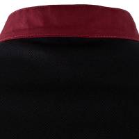 Giacca cuoco Thiago - da uomo - manica corta - taglia M - bordeaux - Giblor's - Q8GX0103-U35-M - 8058045582427 - DMwebShop - 3