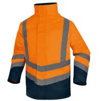 Parka 5 in 1 Optimum 3 alta visibilita' - taglia L - arancio fluo - Deltaplus - OPTI3OMGT - 3295249276720 - DMwebShop - 1