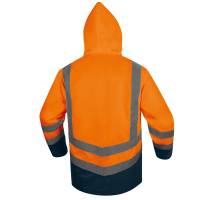 Parka 5 in 1 Optimum 3 alta visibilita' - taglia XL - arancio fluo - Deltaplus - OPTI3OMXG - 3295249276737 - DMwebShop - 2