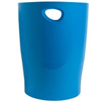 Cestino gettacarte Ecobin Bee Blue - 15 lt - turchese - Exacompta - 45384D - 9002490453848 - DMwebShop - 1