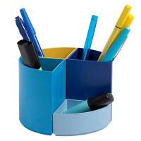 Portapenne modulare The Quarter Bee Blue - 12 x 12 x 8,3 cm - multicolore - Exacompta - 68202D - 9002490682026 - DMwebShop - 3