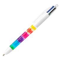 Penna a sfera 4 Colors Decor fantasie assortite expo - conf. 30 pezzi - Bic  - 9649042 - 3086129649044 - DMwebShop - 2