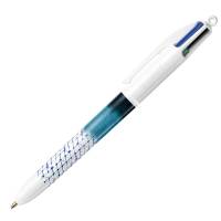 Penna a sfera 4 Colors Decor fantasie assortite expo - conf. 30 pezzi - Bic  - 9649042 - 3086129649044 - DMwebShop - 3