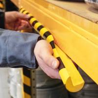 Profilo paracolpi angolare C25R - giallo-nero - Durable - 1100-130 - 4005546735627 - DMwebShop - 2