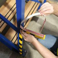 Profilo paracolpi angolare C20 giallo nero Durable - 29046 - 1