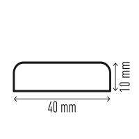 Profilo paracolpi S10 - per superfici - giallo-nero - Durable - 1107-130 - 4005546735719 - DMwebShop - 1