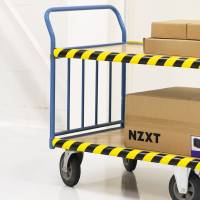 Profilo paracolpi P30 - per superfici tubolari - giallo-nero - Durable - 1115-130 - 4005546735801 - DMwebShop - 3