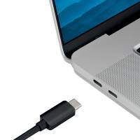 Adattatore da USB C a HDMI 4K 8K nero - 26347 - 1
