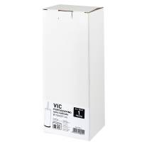 Portascopino Vic diametro 9,5 cm altezza 40 cm acciaio inox nero satinato Perfetto 28041 - 30095 - 2