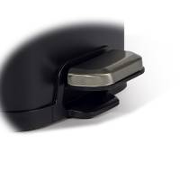 Bidone Pico - con pedale e vaschetta - 6 lt - nero satinato - Perfetto - 28161 - 8052474281616 - DMwebShop - 3
