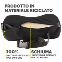 Cuscino Lombare Breyta - 17 x 35 x 6 cm - in tessuto - nero - Fellowes - 100119853 - 43859803064 - DMwebShop - 2