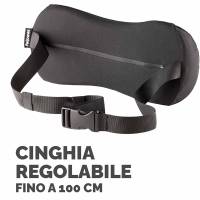 Cuscino Lombare Breyta - 17 x 35 x 6 cm - in tessuto - nero - Fellowes - 100119853 - 43859803064 - DMwebShop - 3