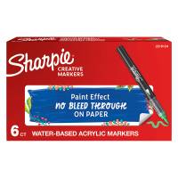 Marcatore acrilico - punta pennello - verde - conf. 6 pezzi - Sharpie - 2218124 - 3026982055606 - DMwebShop - 1